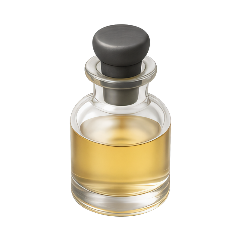 elegant alcohol perfumer's bottle