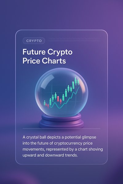 Crystal Ball Forecasting Future Crypto Price Trends