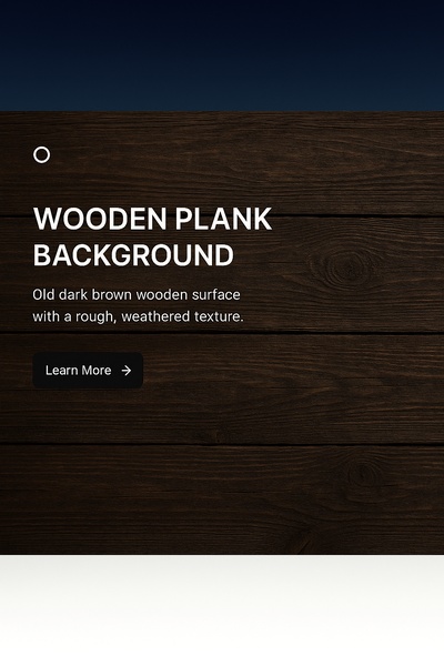 Dark Brown Wooden Plank Background for Web Design