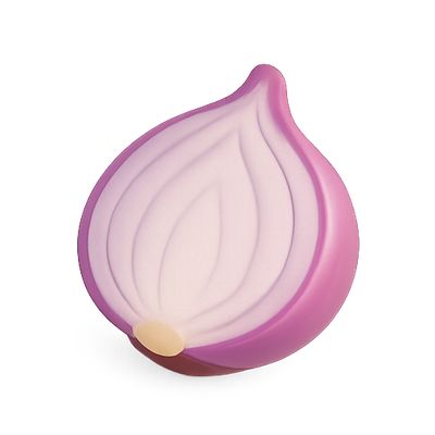 Stylized Onion Illustration with Soft Colors