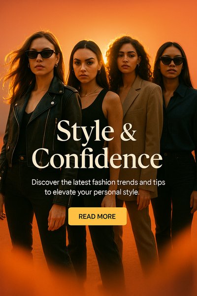Fashion Forward: Style & Confidence for Modern Women