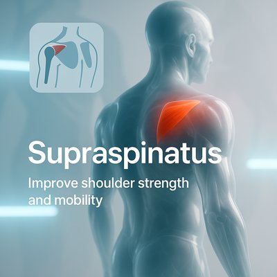 Illustrative Graphic of Supraspinatus Muscle Anatomy and Function