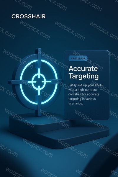 3D Crosshair Design for Accurate Targeting
