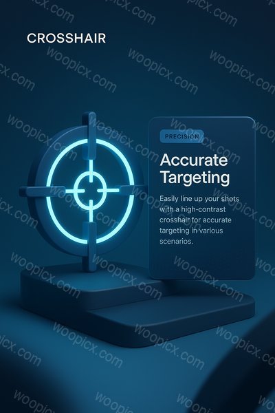 3D Crosshair Design for Accurate Targeting