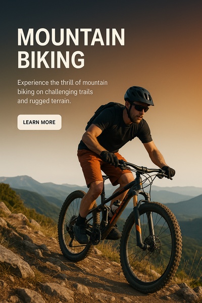 Stylish Mountain Biking Adventure