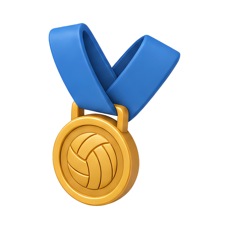 gold medal for volleyball