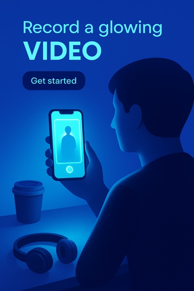 Fluorescent Video Capture with Glowing Effects