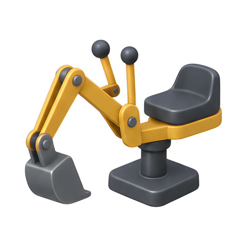 children's ride-on sandbox digger