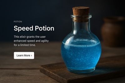 Speed Potion - Enhance Agility with This Elixir