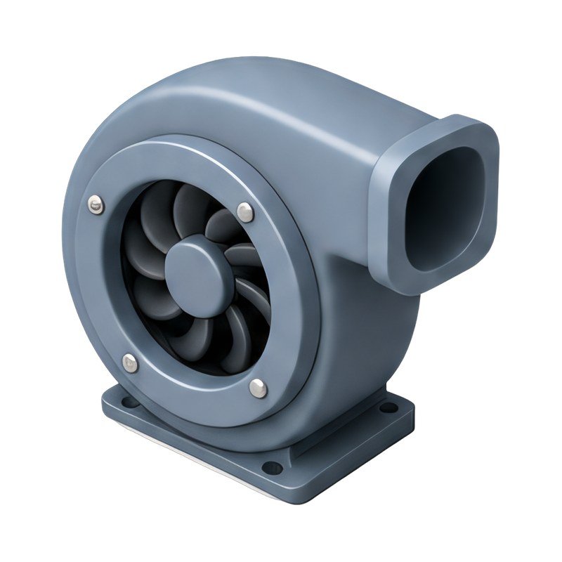 squirrel cage blower fan