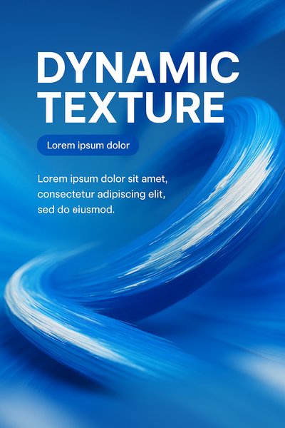 Dynamic Texture Background with Text Overlay