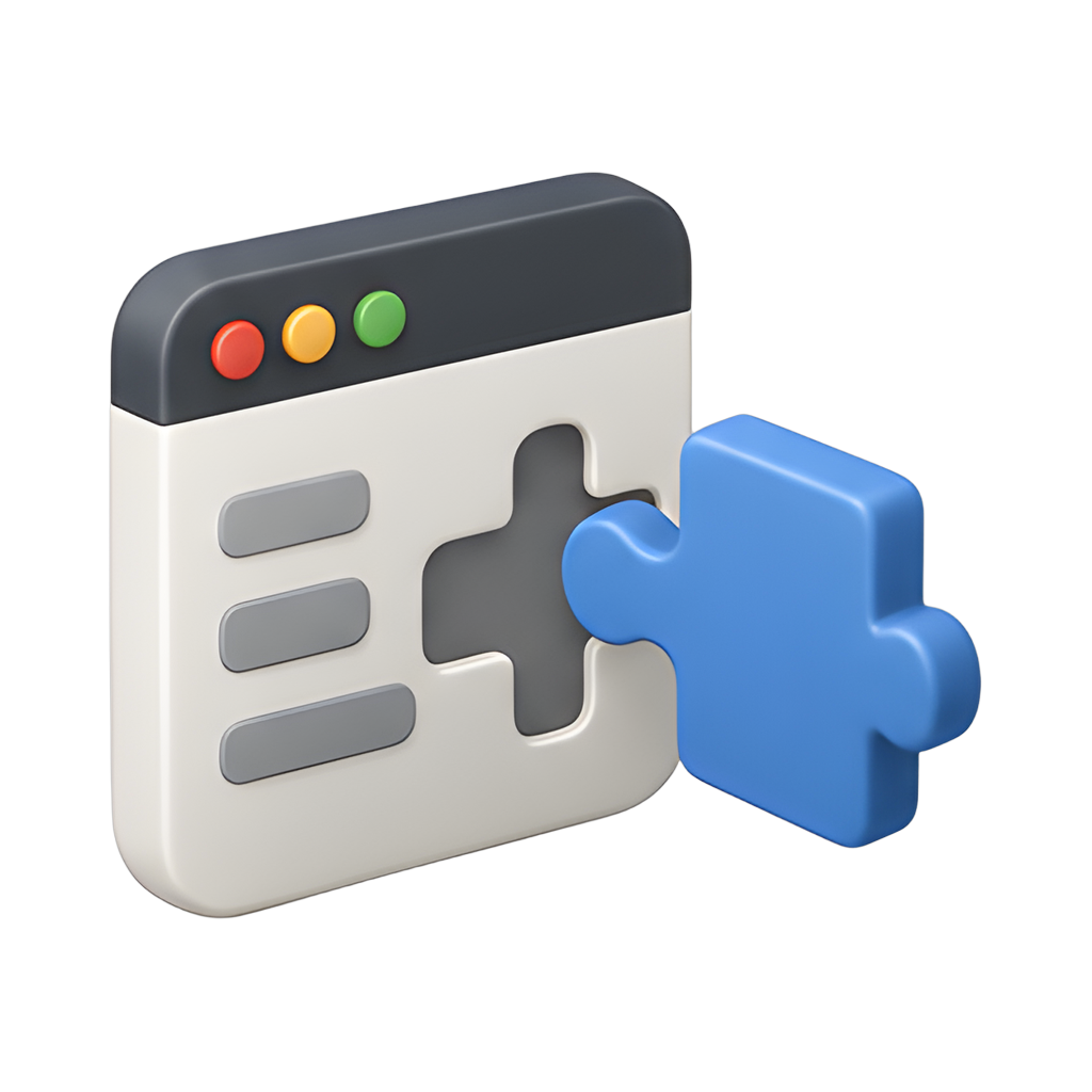 Integrating puzzle pieces into apps