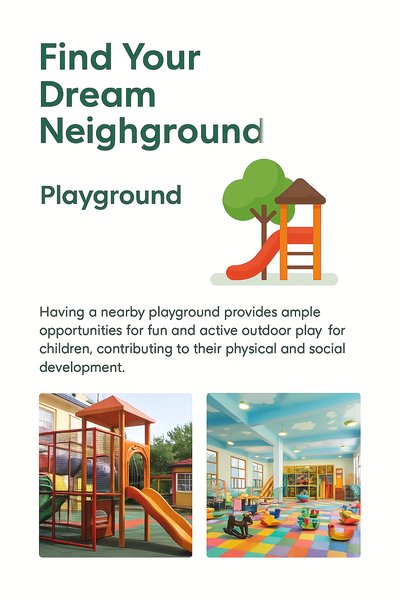 Playground Promotion Graphic for Outdoor Activities