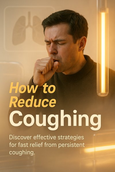 Health Informative Graphic on Cough Relief Strategies