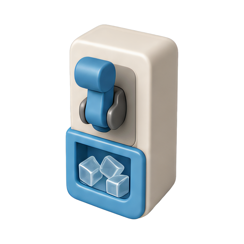 modern ice dispenser lever