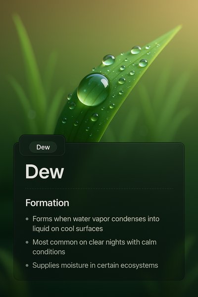 Stunning Dew Illustration with Modern Web Design Elements