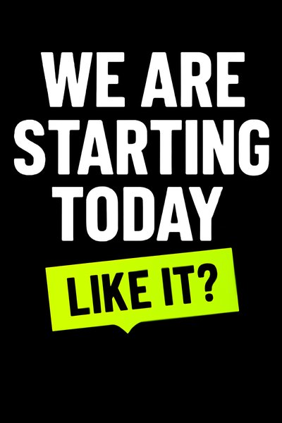 Bold Announcement Graphic for Event Launch