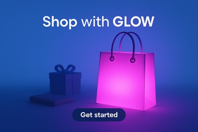 Neon Shopping Glow: A Vibrant Retail Experience