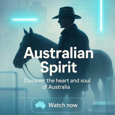 Promotional Graphic Showcasing Australian Culture and Heritage