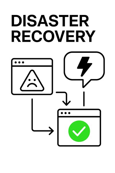 Illustrative Graphic on Disaster Recovery Process