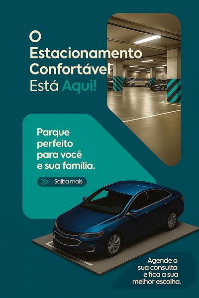 Promotional Graphic for Comfortable Parking Facility