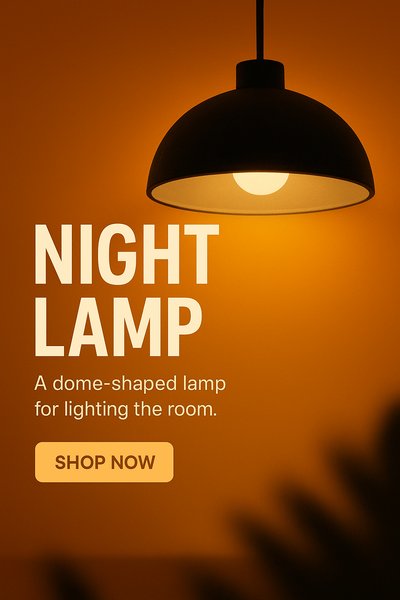 Stylish Night Lamp for Modern Interiors