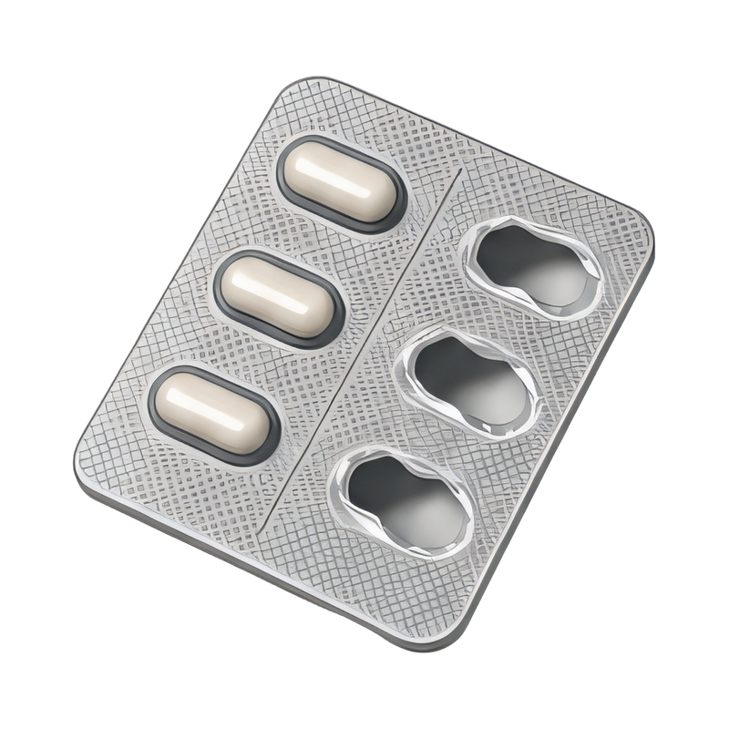 punched blister pack display