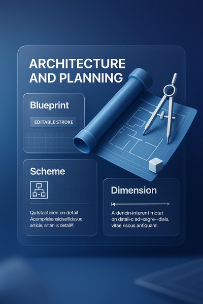 3D Architectural Elements for Planning and Design