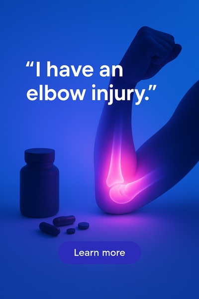 Neon Elbow Glow: A Striking Visual of Injury Awareness