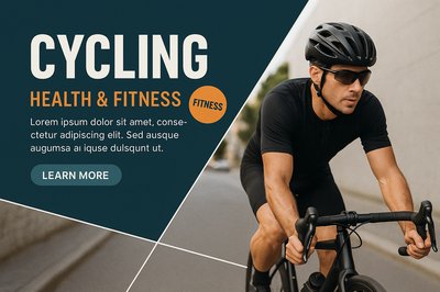 Cycling Health and Fitness Promotion with Realistic Design