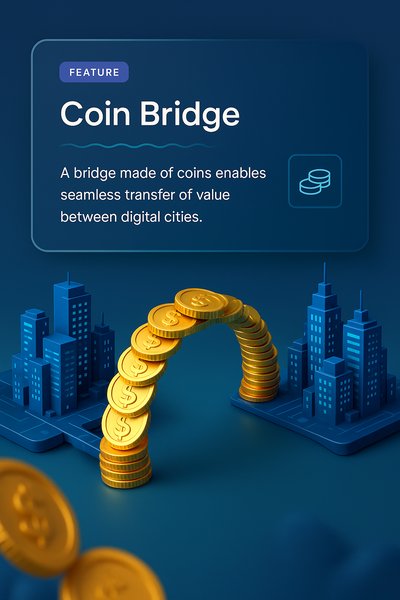 Coin Bridge Connecting Digital Cities for Seamless Value Transfer