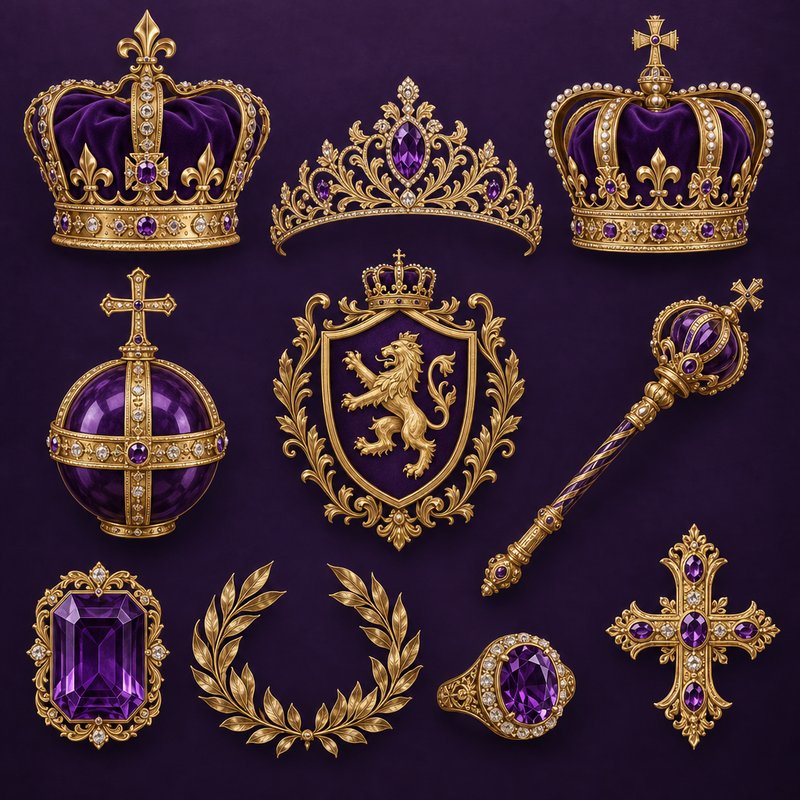 Regal crowns and elements pack