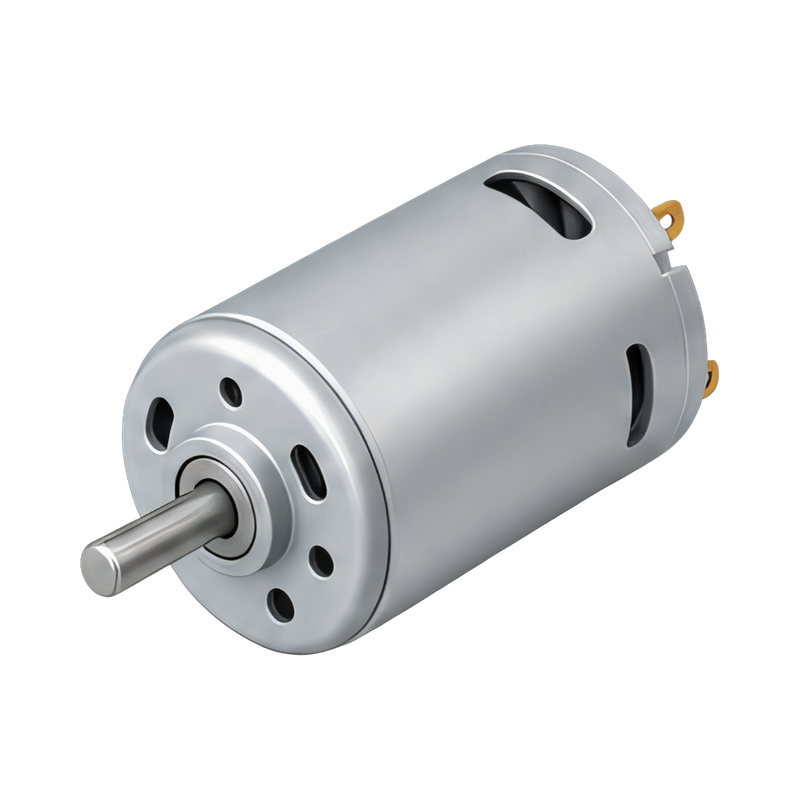 Brushed DC motor can