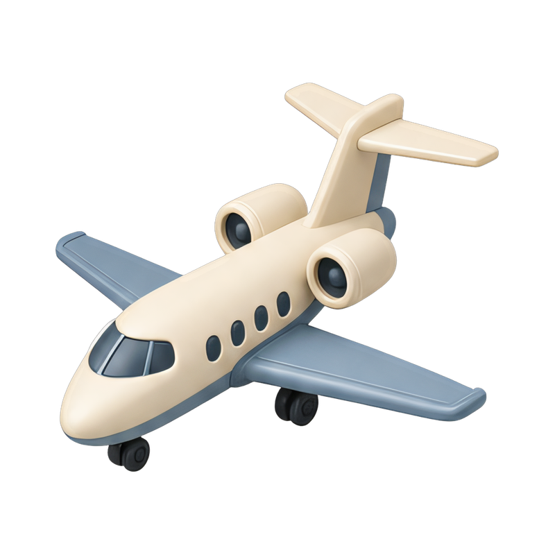 luxury private jet toy