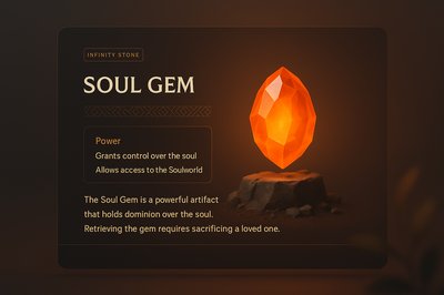 Soul Gem: A Powerful Artifact Representing Control and Sacrifice