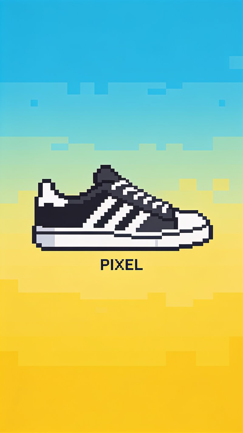 vibrant 8-bit pixel art