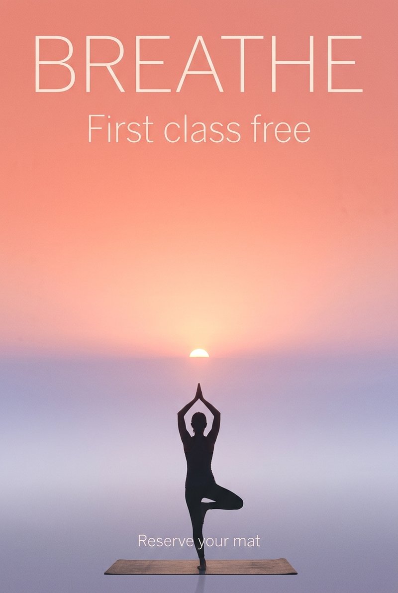 peaceful yoga session outdoors