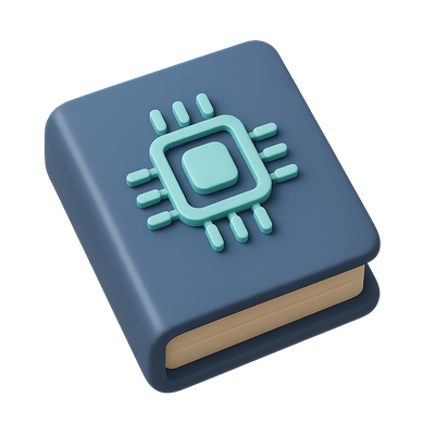 3D Icon Representing Deep Learning Concepts