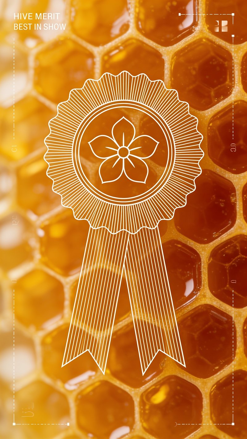 abstract honeycomb texture