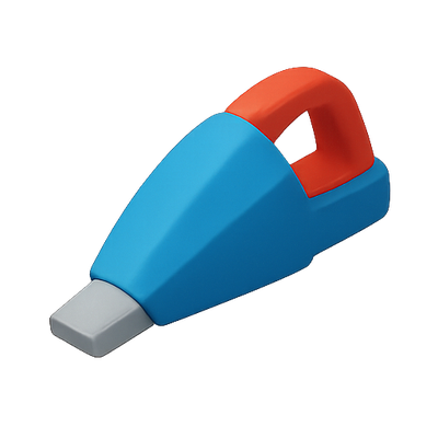 Colorful Toy Vacuum Cleaner Design