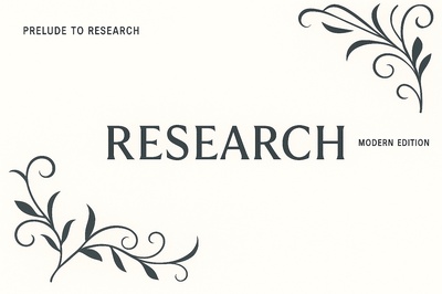 Elegant Corporate Design for Research Presentation