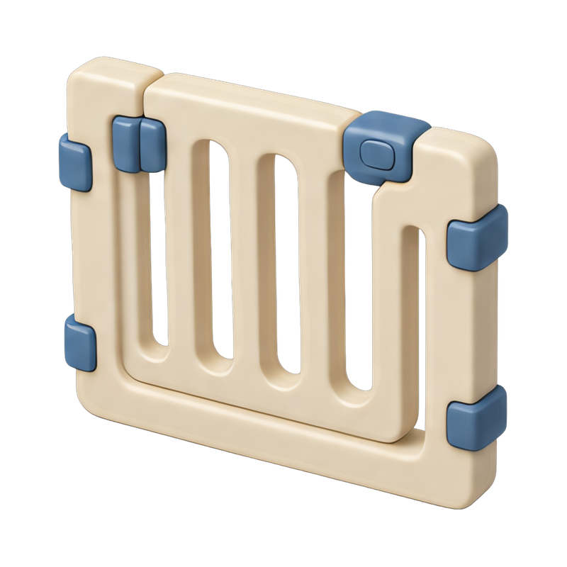 safety baby gate in doorway