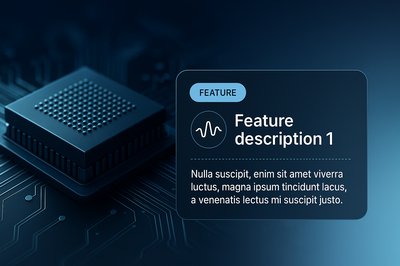 Advanced Microchip Technology with Integrated Feature Display
