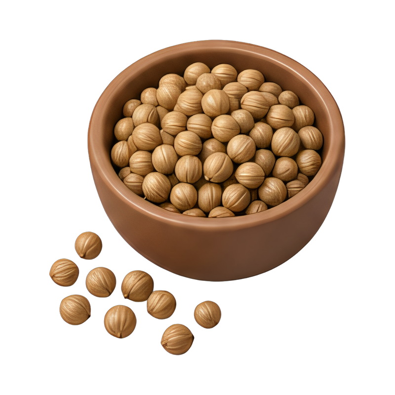 Coriander seeds in a bowl