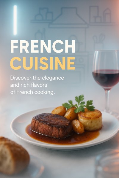 Elegant Food Photography Featuring French Cuisine