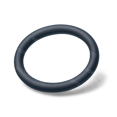 Stylish 3D Hair Tie Icon with Isometric View