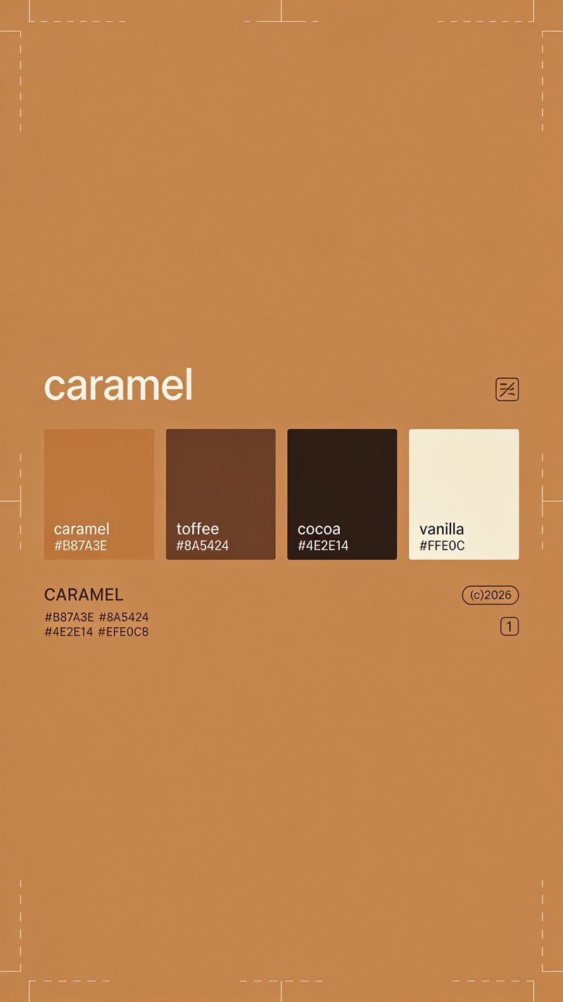 Rich caramel texture background