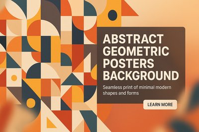 Abstract Geometric Background for Modern Design Projects