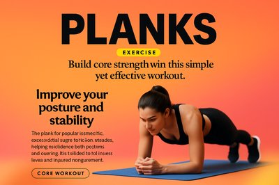 Dynamic Landing Page Design for Planks Exercise