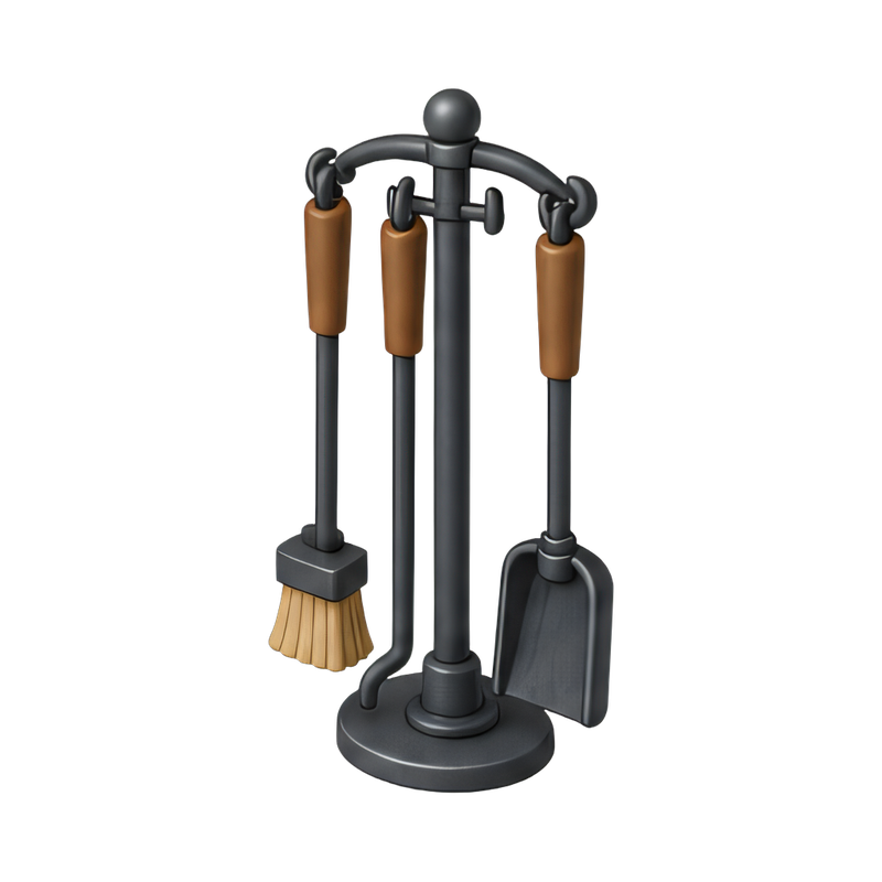 elegant fire poker set